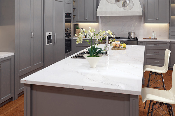 Kitchen with Calacatta Oro