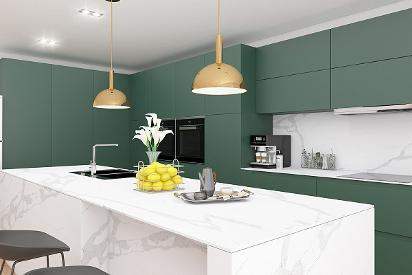 Kitchen with Superior Calacatta