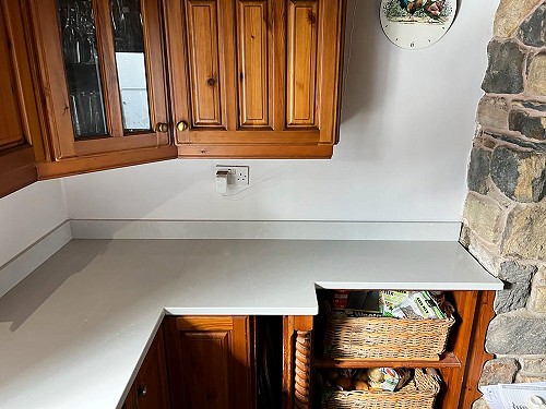 Desert silver quartz Silestone