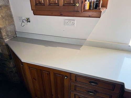 Desert silver quartz Silestone