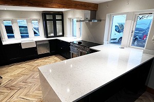 White Arabesque Silestone Quartz